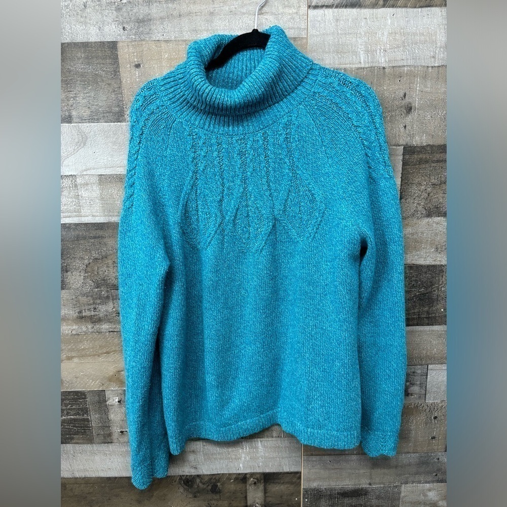 Sundance Mountain View sweater. Cotton, silk, acrylic blend Large